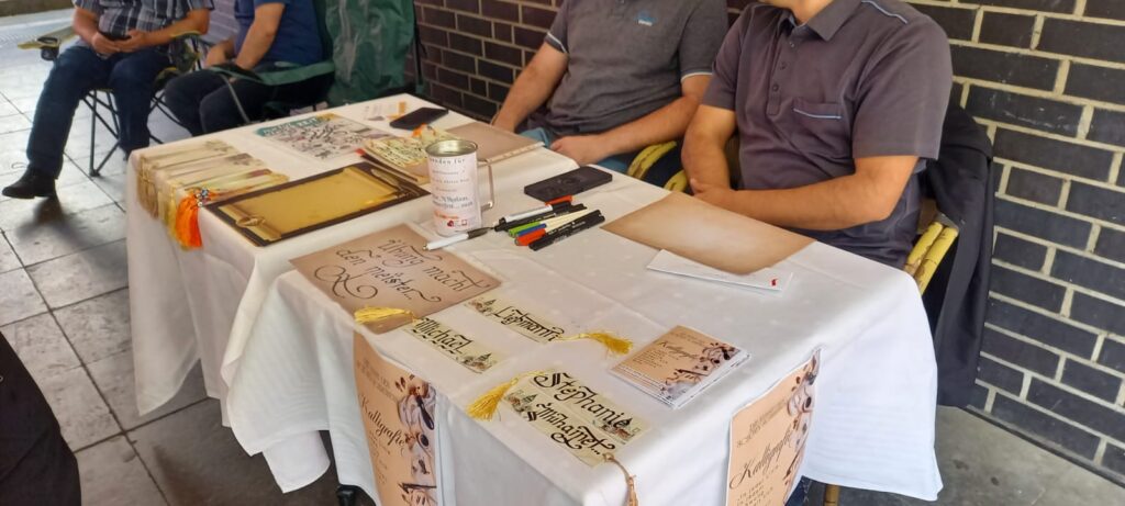 Ebru und Kalligrafie